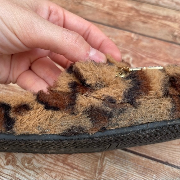 Bebe Fanny Womens Faux Fur Footbed Slide Sandals size 7 - Picture 15 of 15